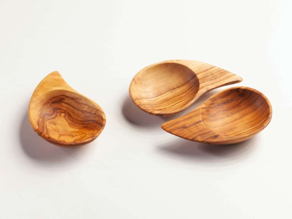 Aperitifschale, geölt, „Yin-Yang“, ca. 13 cm