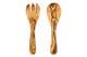 Salatbesteck aus Olivenholz "Antibes" ca. 28 cm