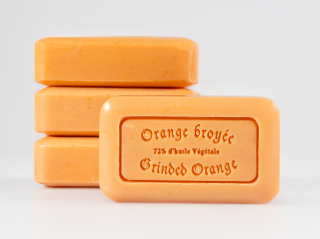 Savon de Marseille 125gr Orange m. Stückchen