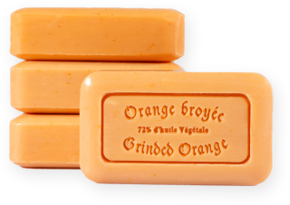 Savon de Marseille 125gr Orange mit Stückchen
