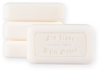 Savon de Marseille 125gr Leinen