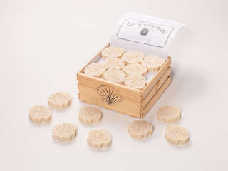 Maritime motif soap shell 45 g “Cotton”