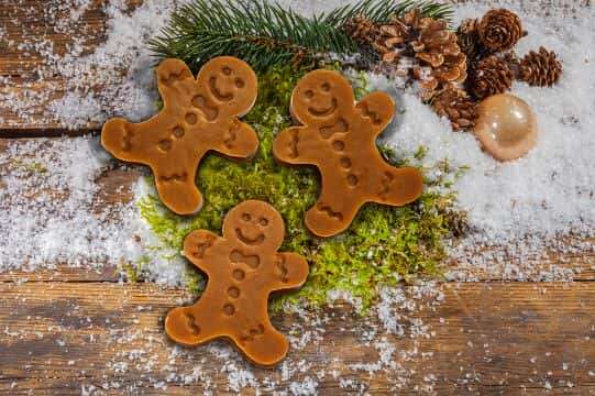 Weihnachtliche Motivseife Lebkuchenmann 55 g