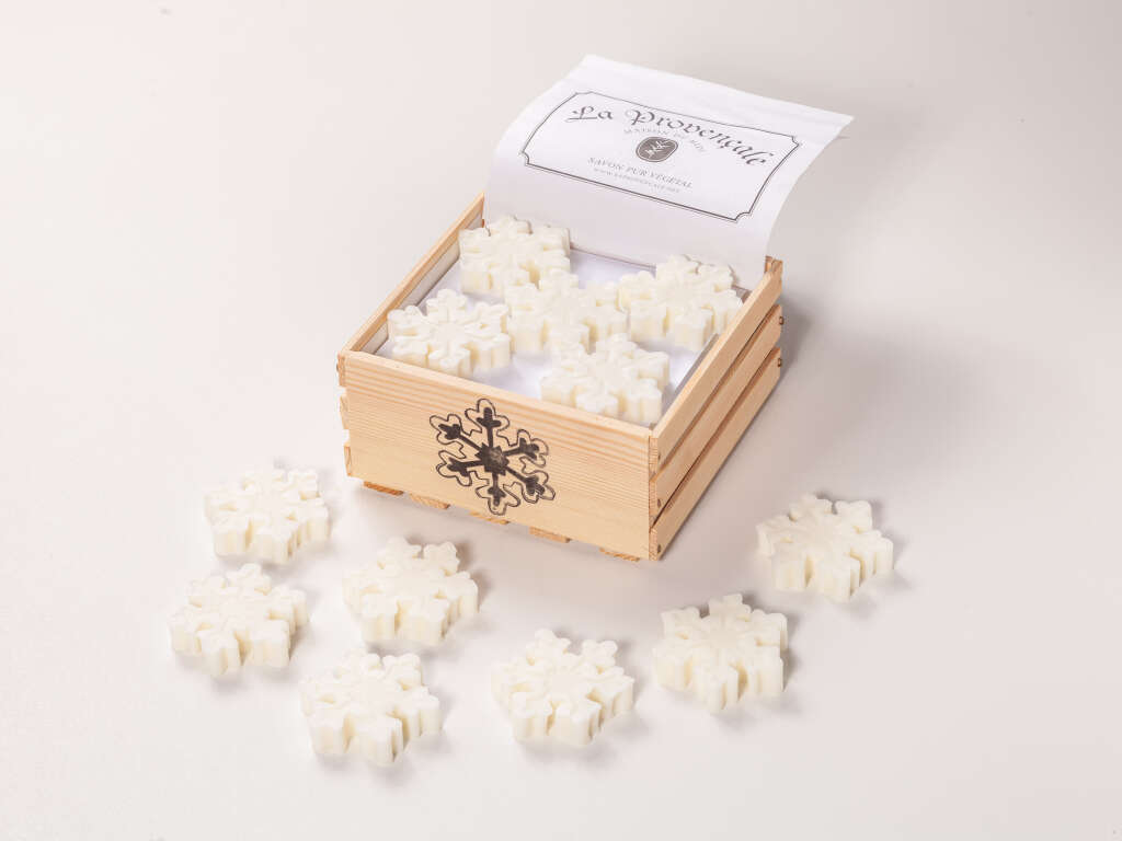 Motivseife Schneeflocke Weihnachten 40 g