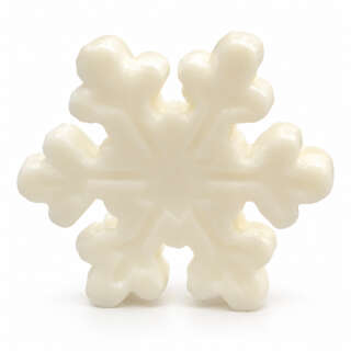 Christmas motif soap snowflake 40 g “Linen”