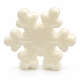 Christmas motif soap snowflake 40 g “Linen”