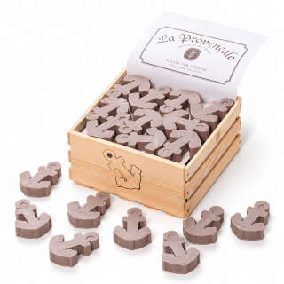 Maritime Motivseife Anker 30 g „Fleur de Sel“
