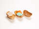 Rustic soap dish with drainage holes, approx. 11–14 cm