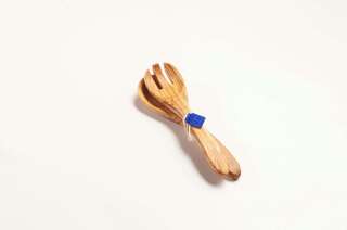 Olive wood salad servers “Drôme”, small, approx. 20 cm