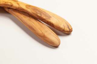 Olive wood salad servers “Drôme”, small, approx. 20 cm