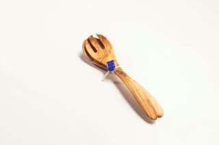Olive wood salad servers “Drôme”, medium, approx. 25 cm