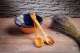 Olive wood salad servers “Drôme”, medium, approx. 25 cm