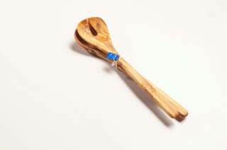 Olive wood salad servers “Scandia”, large,...