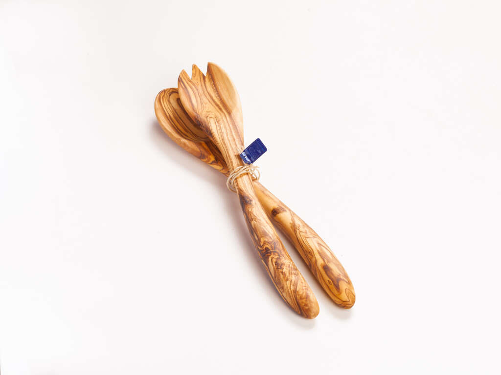 Olive wood salad servers “Marseille”, approx. 34 cm