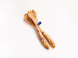 Olive wood salad servers “Marseille”, approx. 34 cm