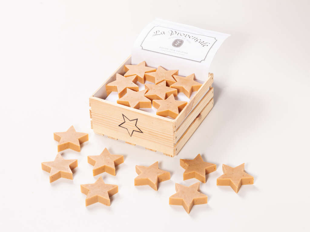 Motivseife Stern Weihnachten 35 g Zimt