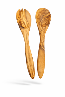 Olive wood salad servers “Le Campagnard”, approx. 30 cm