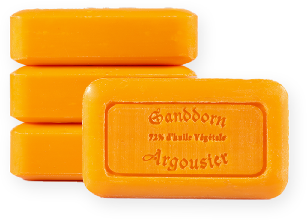 Savon de Marseille 125 g Sanddorn