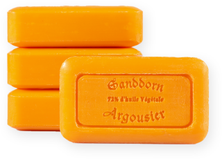 Savon de Marseille 125gr Sanddorn