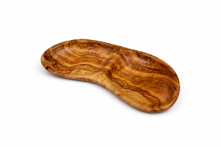 Olivenholz Tapasteller / Vorspeisenteller klein