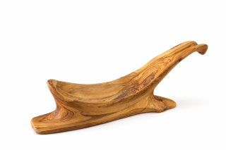 Weinflaschenhalter aus Olivenholz klein